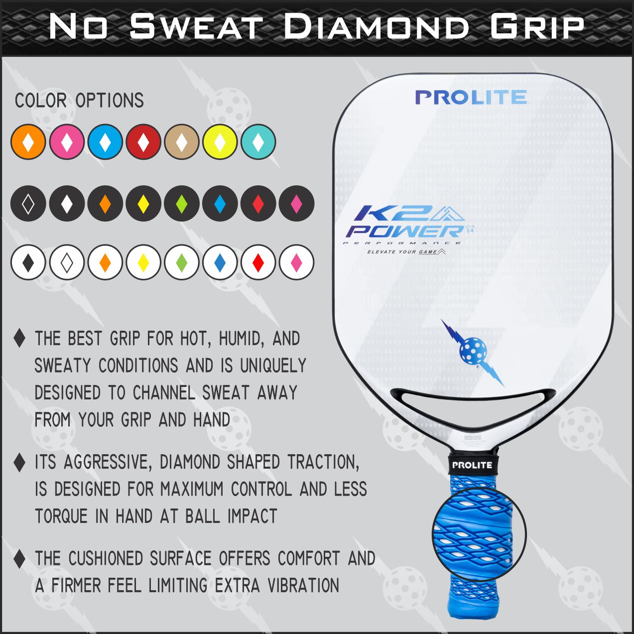 No Sweat Diamond Grip