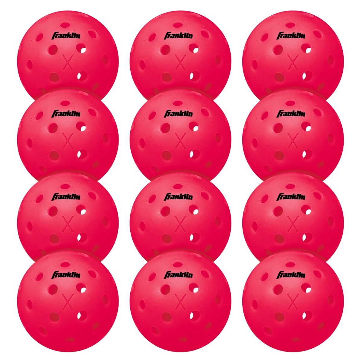 X-40 Outdoor Pickleballs (3, 12, 36, 50 and 100 Packs)