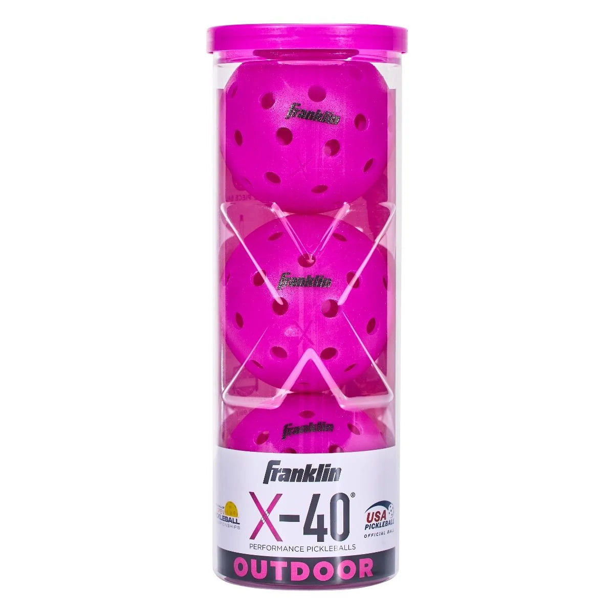 X-40 Outdoor Pickleballs (3, 12, 36, 50 and 100 Packs)